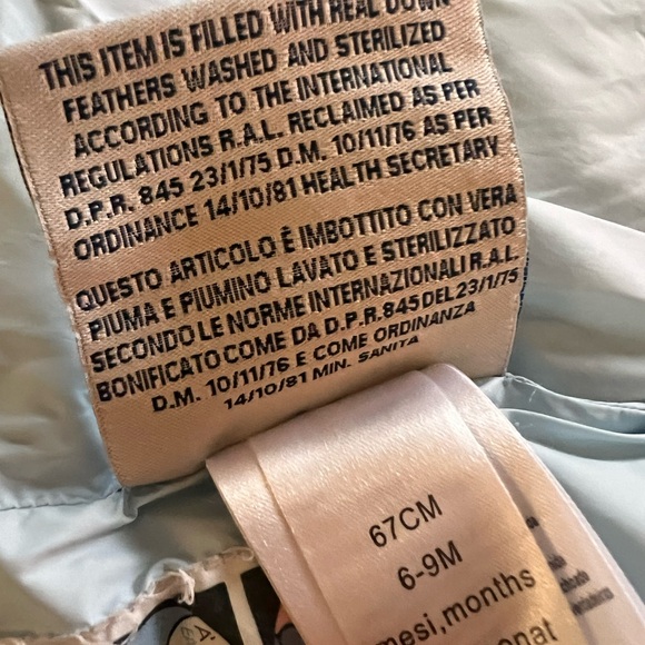 Baby Moncler Enfant Jules Jacket 6-9 months - Picture 9 of 9